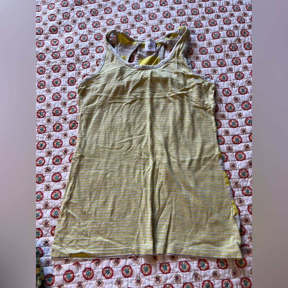Cabi Striped Racerback Tank size XS
